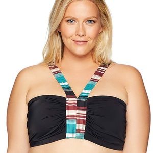 New Coastal Blue Bikini Top